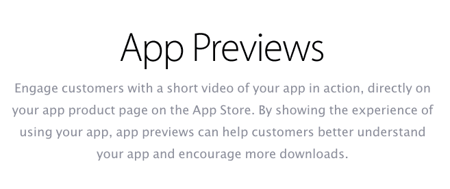 Videos on the App Store: What You Need to Know About App Preview - Product