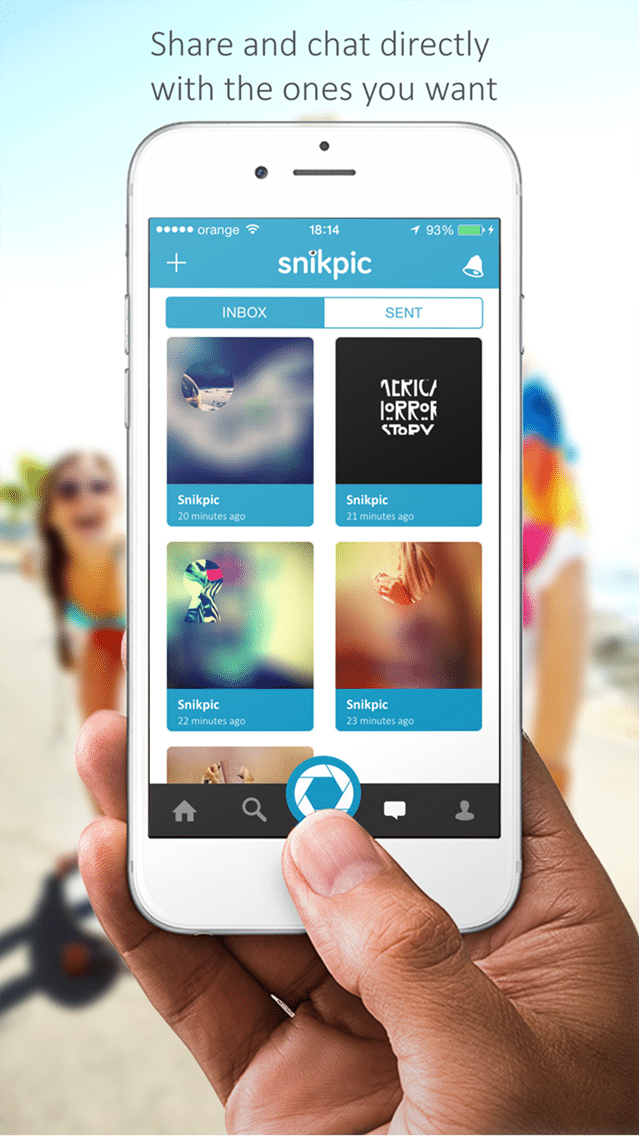 Snikpic - an innovative photo and video sharing app - Image